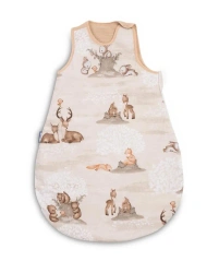 Śpiworek do spania S Zagajnik brązowy 45x70cm - Sensillo