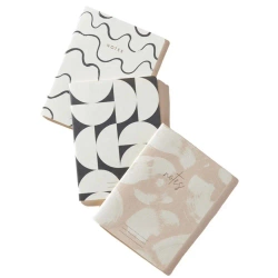 Zestaw 3 notatników Naturals - Designworks Ink