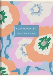 Zeszyt B5/80k kratka Floradelic Top Fol A 5