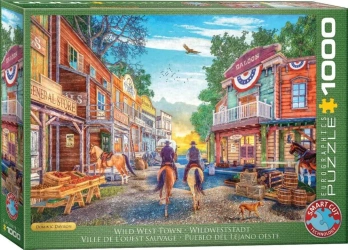 Puzzle 1000 Wild West Country by D.Davison 6000-6028 - Eurographics