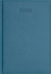 Kalendarz 2026 dzienny A5 Vivella niebieski - Aniew