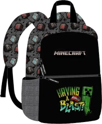 Plecak Minecraft dwukomorowy 40 cm MCNTB090 - Kids Euroswan