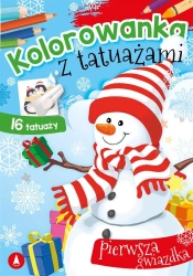 Kolorowanka z tatuażami. Pierwsza gwiazdka - Wydawnictwo Skrzat