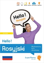 Hello! Rosyjski. Błyskawiczny kurs obrazkowy A1 - Natalia Wajda