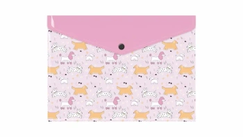 Teczka koperta A4 pp z nadrukiem puppies - BIURFOL