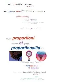Helicopter Money Planet 9 - Proportioni et Proportionalita