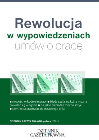 eBook Rewolucja w wypowiedzeniach umów o pracę - Ewa Drzewiecka