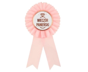 Kotylion Wieczór Panieński jasnoróżowy - Godan