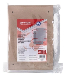 Fascykuła A4 220x320mm brązowa 25szt - Office