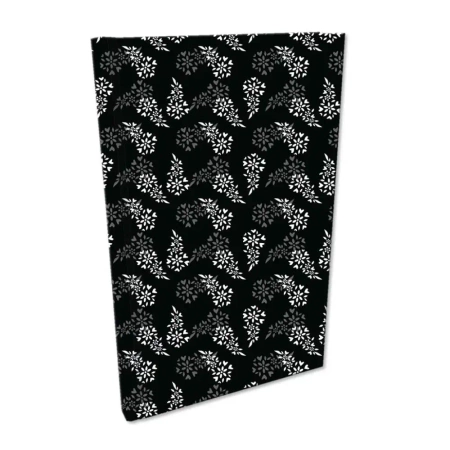 Notes A5 kratka Soft Touch Kwiaty w gronach - Bee-bee