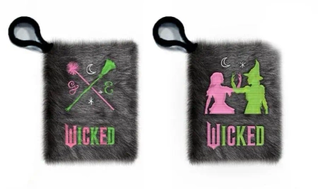 Notes 7x9cm pluszowy z zawieszką Wicked mix - Beniamin