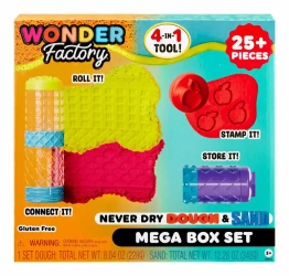 MGA Wonder Factory Never Dry Dough & Sand Mega Box Set 595298