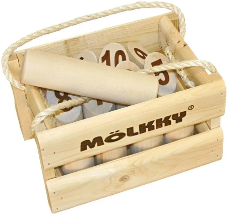 Molkky(R) w drewnianej skrzynce - Tactic