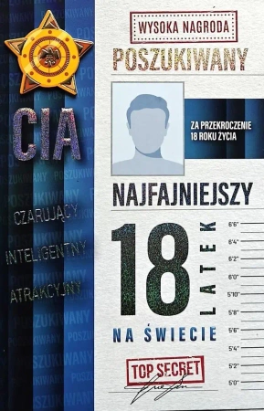 Karnet Urodziny 18 chłopak poszukiwany - YEKU