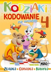 Kodziaki. Kodowanie na wesoło cz.4 - Wydawnictwo NIKO