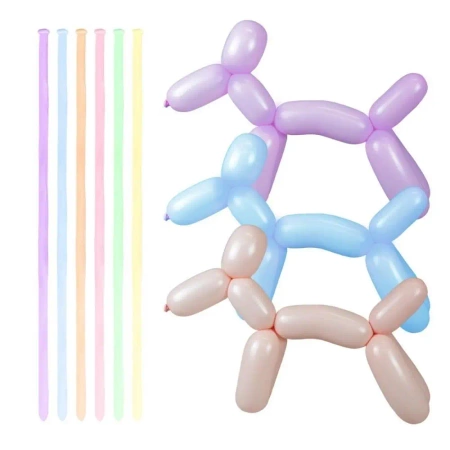 Balony do modelowania pastel makaroniki 15szt - Arpex