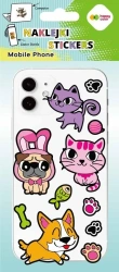 Naklejki Mobile Silly Friends 90x205 HAPPY COLOR - GDD