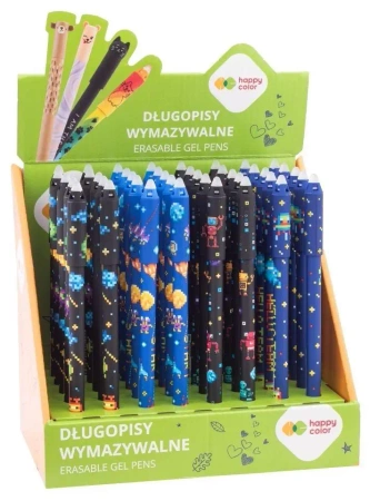 Długopis wymaz. Pixi Planet niebieski (40szt) - GDD