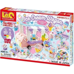 Klocki edukacyjne Ice Cream Wagon - LaQ
