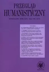 Przegląd Humanistyczny 2/2022 (477) - Maciej Mróz