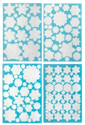 Naklejki elektrostatyczne na szybę BN 4szt - Dalprint dpCraft