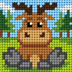 Haft. Moje pierwsze wyszywanie - Łoś - Anex-bis