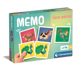Memo Zwierzątka na farmie - Clementoni