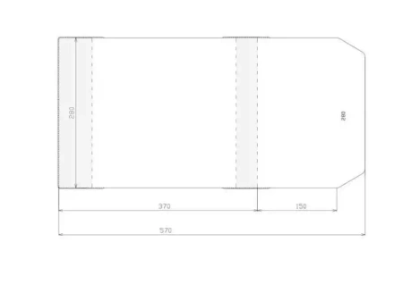 Okładka regulowana 280x520mm (50szt) - Sztapel