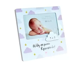 Ramka Moments RM-049 Narodziny dziewczynka - Kukartka