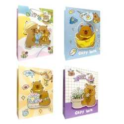 Torebka prezentowa dziecięca S Kapibara 3D mix - Ju-Piter