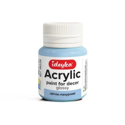 Farba akrylowa jasnoniebieska 20ml - Ideyka