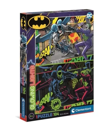 Puzzle 104 Glowing Batman - Clementoni