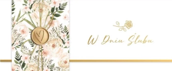 Karnet Rocznica Ślubu - Armin Style