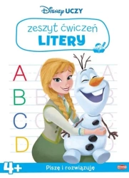 Disney uczy. Kraina Lodu. Zeszyt ćwiczeń. Litery - praca zbiorowa