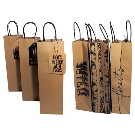 Torebka Forest butelka MIX - Ziemia Obiecana