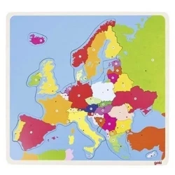 Układanka - Mapa Europy - Goki