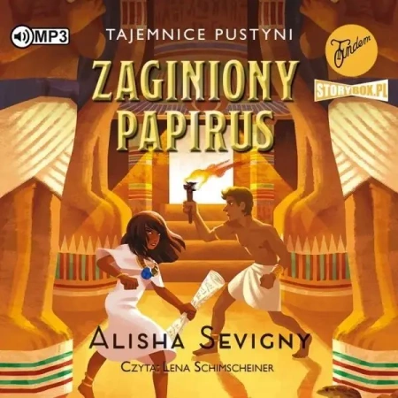 Tajemnice pustyni T.1 Zaginiony papirus audiobook - Alisha Sevigny