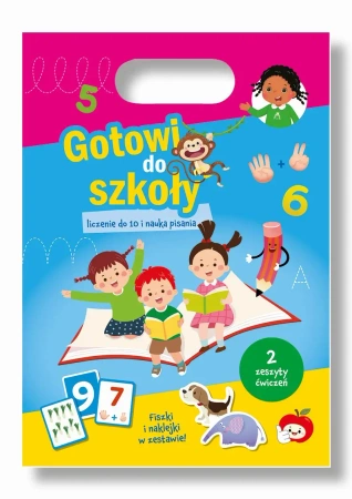 Gotowi do szkoły. Liczenie do 10 i nauka pisania - praca zbiorowa