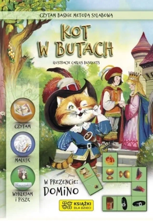 Kot w butach. Czytam baśnie metodą sylabową - Beata Wojciechowska-Dudek