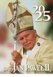 Kalendarz 2025 ścienny wieloplanszowy Jan Paweł II - Wydawnictwo Duszpasterstwa Rolników