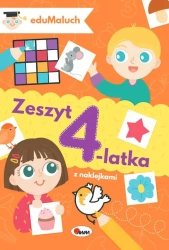 Zeszyt 4-latka. EduMaluch - Natalia Kawałko-Dzikowska
