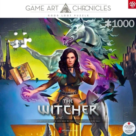 Puzzle 1000 Wiedźmin: Yennefer & Salvador Dali - Good Loot