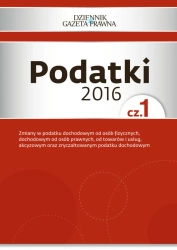eBook Podatki 2016 cz. 1 - Infor Biznes