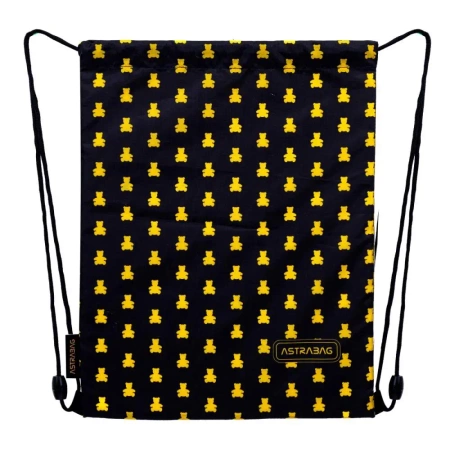 Worek na obuwie Astrabag Golden Teddy - ASTRA art-pap