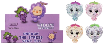 Zabawka Wyciskana 7 cm Owocki Mix Mega Creative 565694