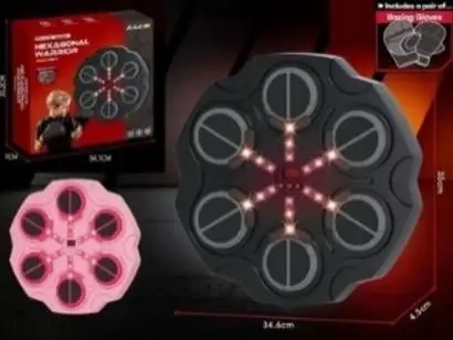 Tarcza do boksowania + rękawice ładowarka USB - Madej