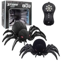 Pająk R/C czarna wdowa efekt dymny dźwięki - Leantoys