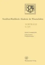 Nordrhein-Westfalische Akademie Der Wissenschaften - Dassmann Ernst