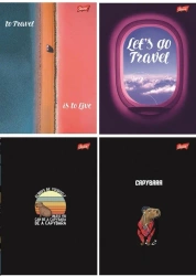 Zeszyt A4/60K kratka mix (10szt) - UNIPAP