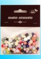 Półperełki 8mm ok 200szt - Galeria Hobby